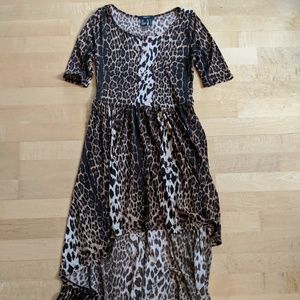 Forever 21 - Animal Print Hi-Lo Dress